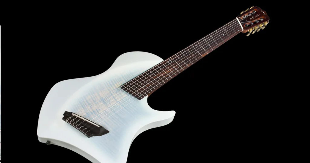 Córdoba e Abasi Concepts lançam Stage 7, violão de nylon elétrico com sete cordas Novo modelo Stage 7 amplia a linha criada por Tosin Abasi e aposta em ergonomia elétrica aplicada a cordas de nylon.