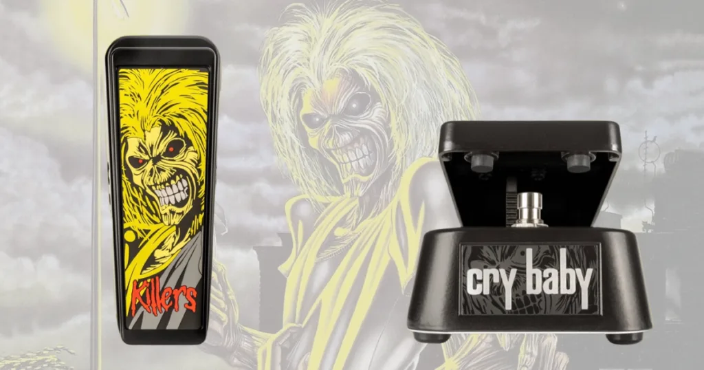 Visual matador: Dunlop lança wah-wah temático do Iron Maiden Dunlop lança pedal inspirado em fase clássica do iron Maiden