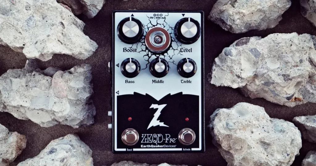 Conheça o ZEQD-Pre, pedal valvulado desenvolvido pela EarthQuaker Devices em parceria com a Dr. Z.