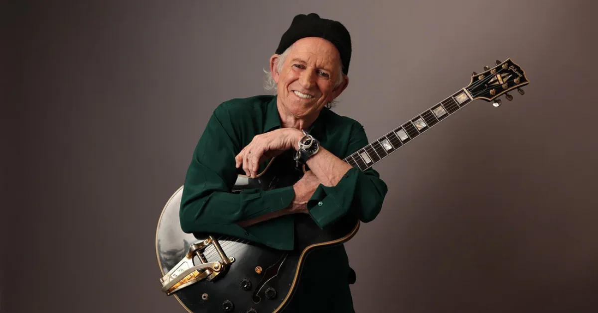 Gibson recria guitarra histórica de Keith Richards