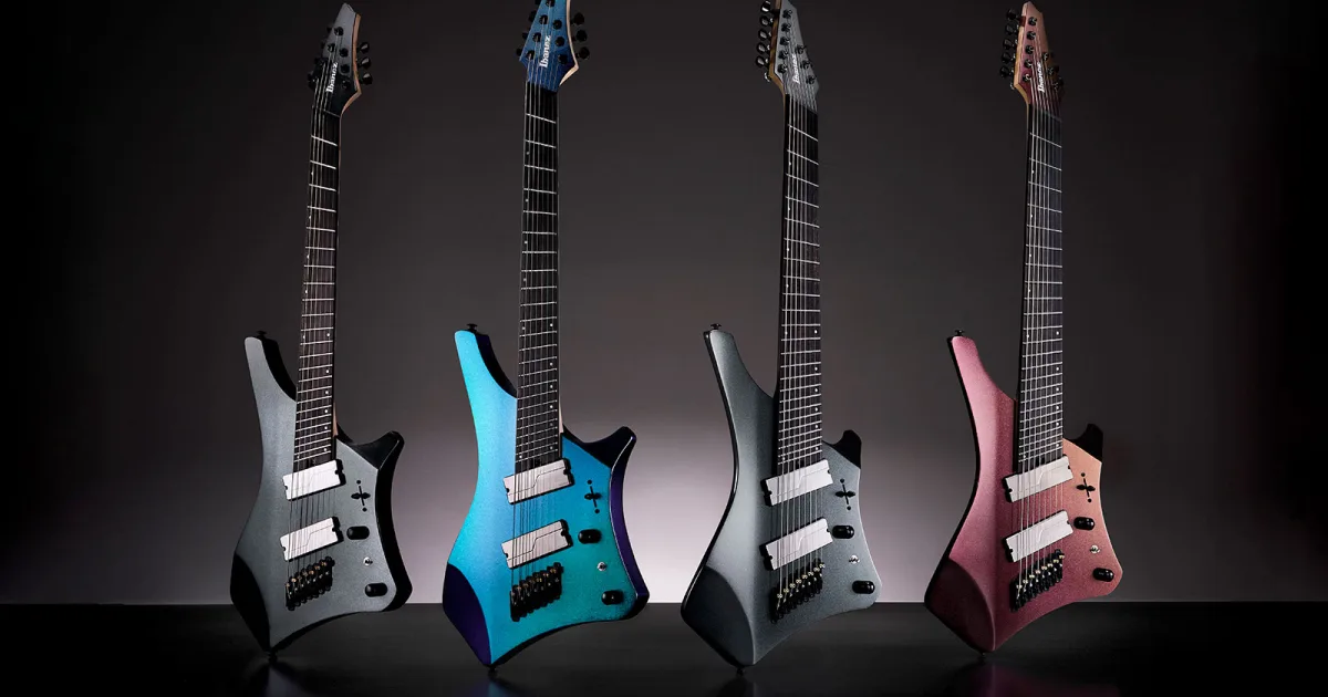 Design do futuro: Ibanez lança as guitarras Alpha Series