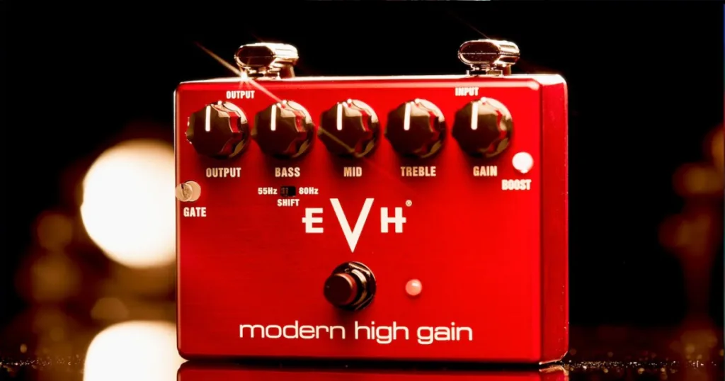 MXR revela pedal de alto ganho desenvolvido com Eddie Van Halen em 2015 Novo pedal feito em parceria com Eddie Van Halen