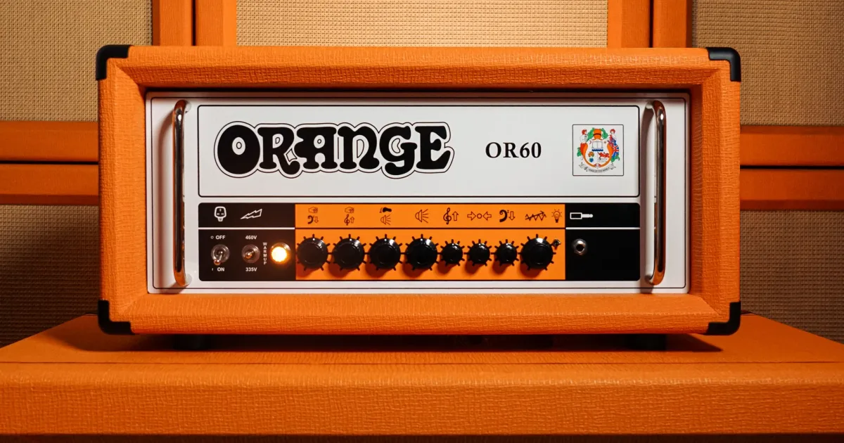 Orange OR60 une sonoridade clássica e recursos modernos em cabeçote britânico