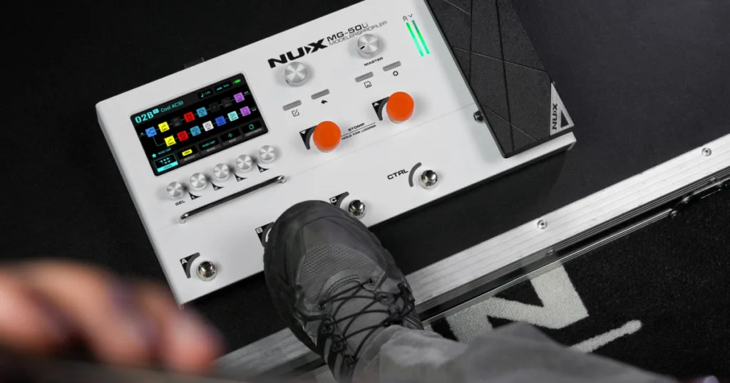 NUX Audio lança MG-50Li