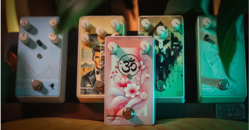 Conheça o Shodhana Overdrive, pedal boutique com headroom elevado e resposta dinâmica controlada.