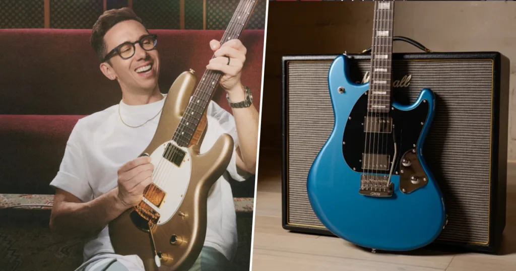 Sterling by Music Man apresenta guitarra signature Cory Wong e sua primeira barítona na NAMM 2026 Sterling by Music Man amplia sua linha com a primeira guitarra barítono e uma versão acessível da signature de Cory Wong.