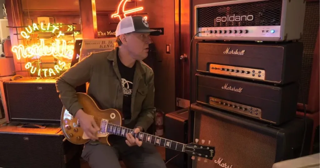 Joe Bonamassa liga Soldano de Gary Moore pela 1ª vez em 20 anos: “Está me assustando” Joe Bonamassa finalmente testou o aplificador que foi de GAry Moore