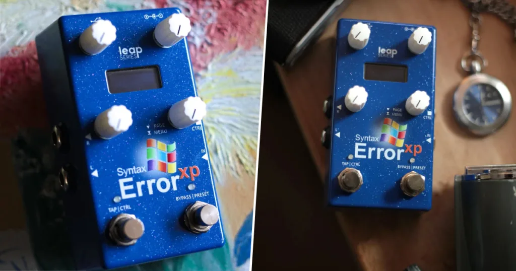 Alexander pedal cria inovação que transforma bug em timbre