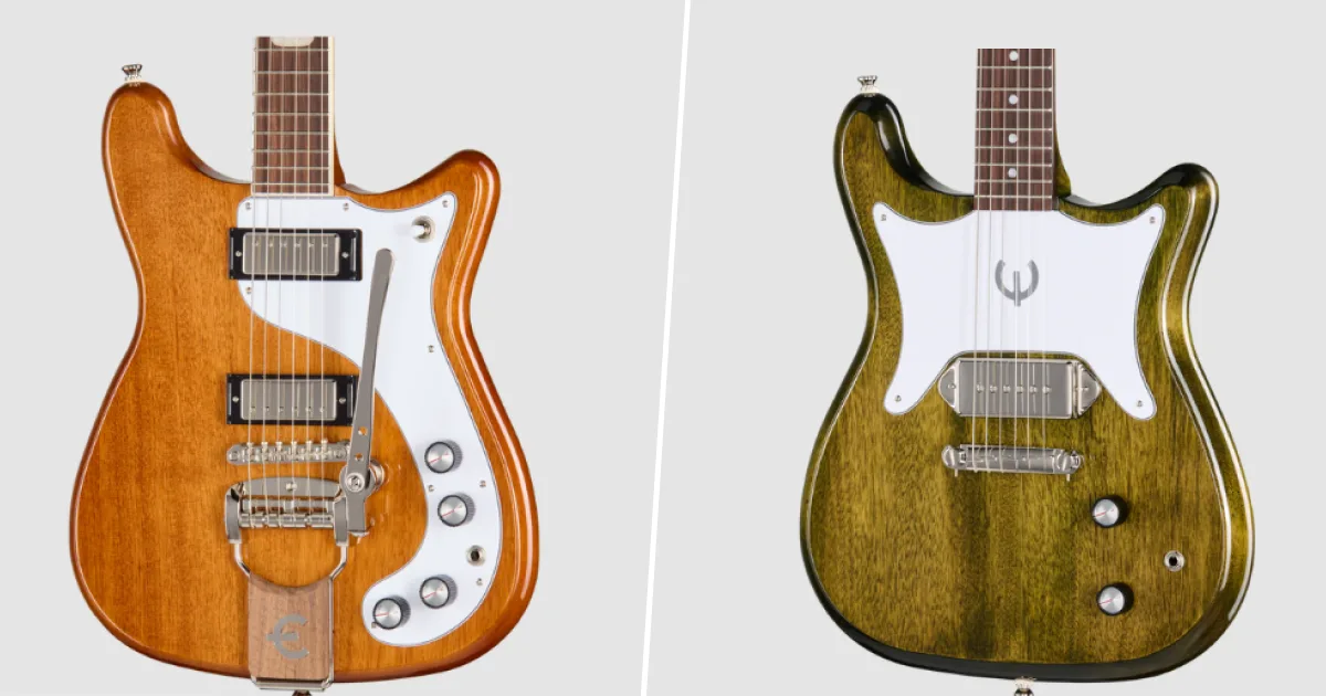 復刻版 Epiphone / Crestwood Custom Apelo retrô: Epiphone lança as guitarras Coronet '66 e Crestwood