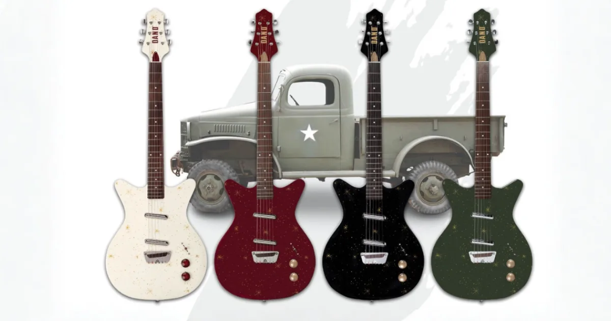 Nova linha de guitarras da Danelectro resgata estética dos anos