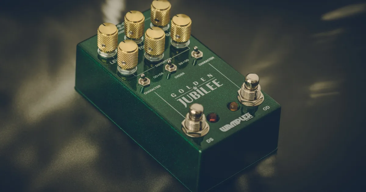 Wampler Golden Jubilee: novo pedal reúne overdrive britânico e