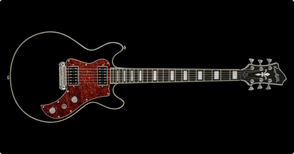 Nova Hagstrom Megin aposta em H-Expander™, humbuckers Custom 62 e proposta direta para palco.