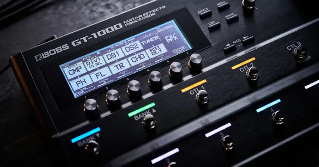 Behringer processa Boss por uso de afinador polifônico e recurso é removido de alguns equipamentos Processo por patente do PolyTune impacta pedais GT-1000 e GX da Boss.