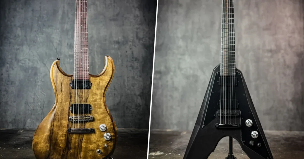 Pela primeira vez, a Dunable oferece guitarras de 7 cordas em catálogo regular. Escala de 26,25" e hardware Hipshot estão entre os destaques técnicos dos novos modelos.