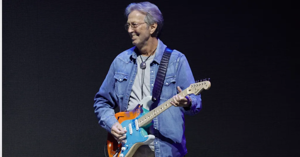 Eric Clapton anuncia Crossroads 2026 com brasileiros e grandes nomes da guitarra.