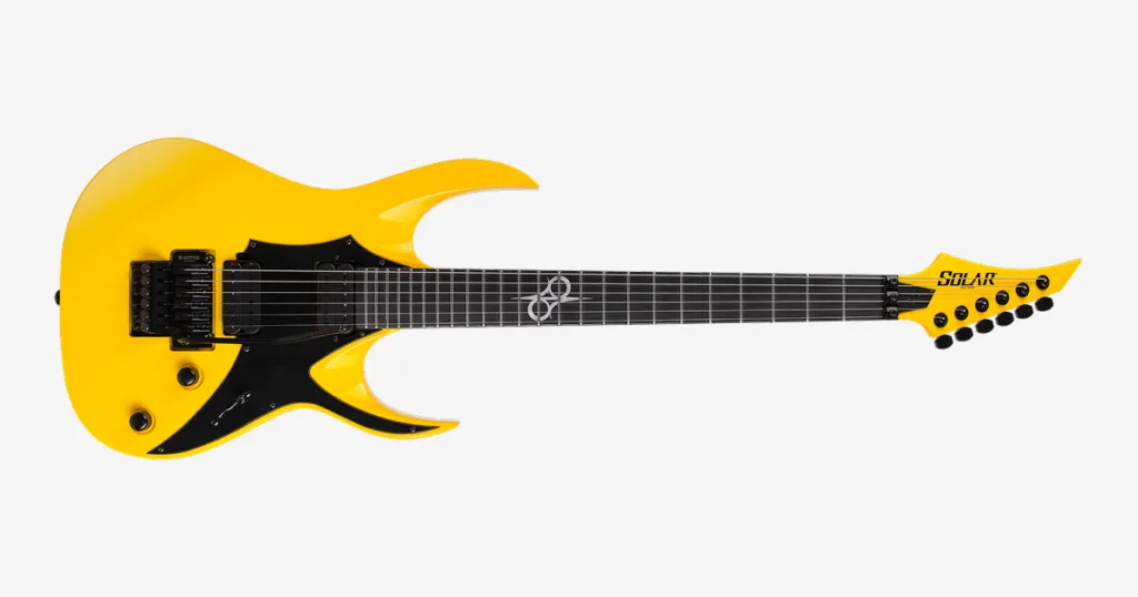 Solar lança AP1.6FRTY+ com visual retrô, ponte moderna e captação de alto ganho Solar Guitars lança AP1.6FRTY+ com Floyd Gotoh, captadores Alnico VIII e proposta moderna de alto ganho.