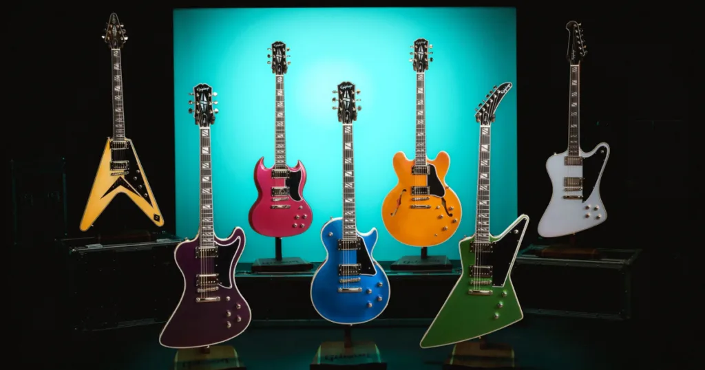 Futura Series: Epiphone aposta em visual mutante e timbres versáteis para rock e metal Epiphone moderniza shapes clássicos com foco em versatilidade e alto ganho.