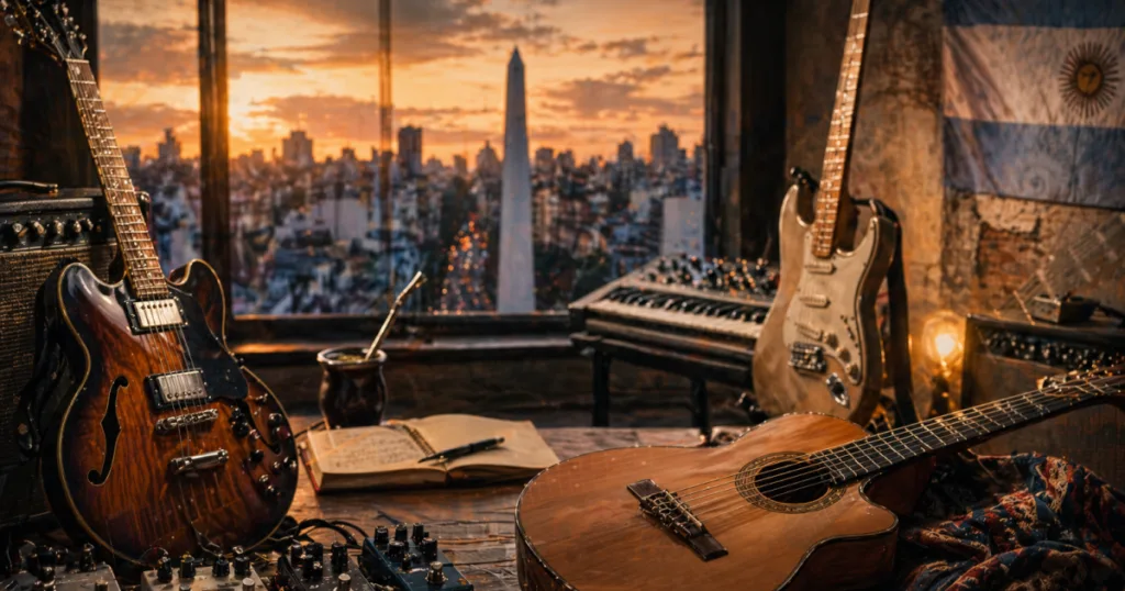 Cena instrumental argentina: como a guitarra reinventa tradição, técnica e inovação sonora Entenda por que a guitarra argentina se tornou referência global ao unir jazz, folclore, improvisação e inovação sonora.