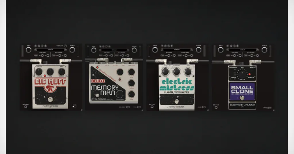 Electro-Harmonix e MixWave se unem para levar pedais clássicos ao universo dos plugins