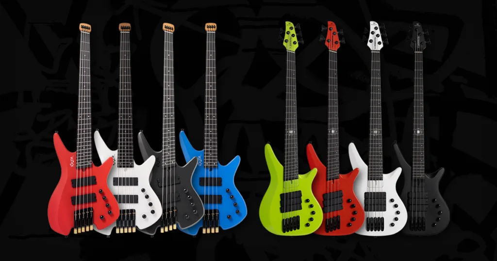 Conheça os contrabaixos Raze BMR e Gravity e entenda como a Michael expande ergonomia e controle tonal no cenário moderno.