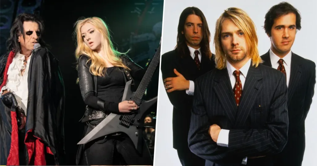 Versão de Alice Cooper para hit do Nirvana evidencia diálogo entre diferentes gerações do rock.