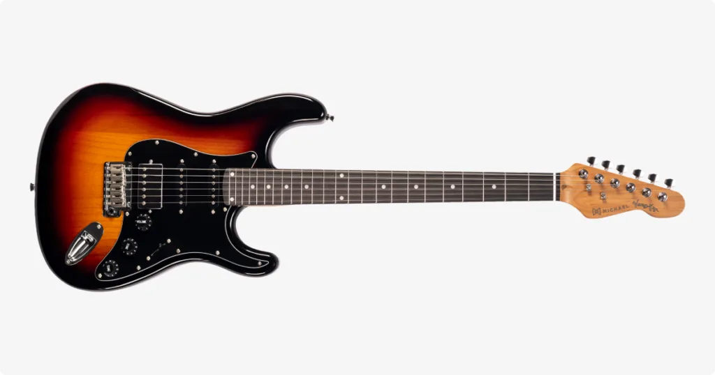 Guitarra une estética clássica, tocabilidade moderna e foco em estabilidade de afinação.