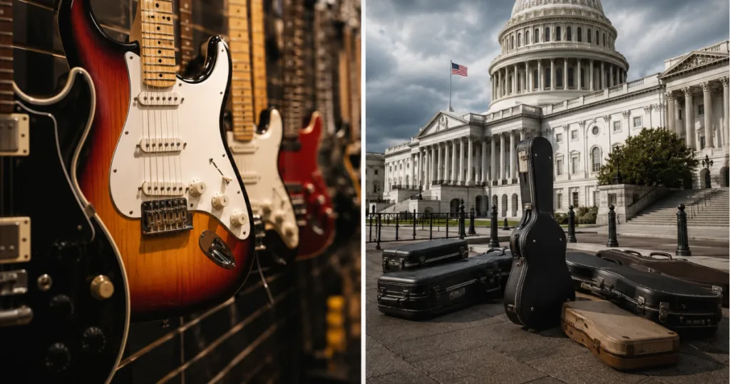 “Os iniciantes serão excluídos”: indústria musical entra em alerta após avanço das tarifas nos EUA Fabricantes americanos relatam prejuízos milionários enquanto representantes do setor pressionam Washington por revisão nas tarifas comerciais.