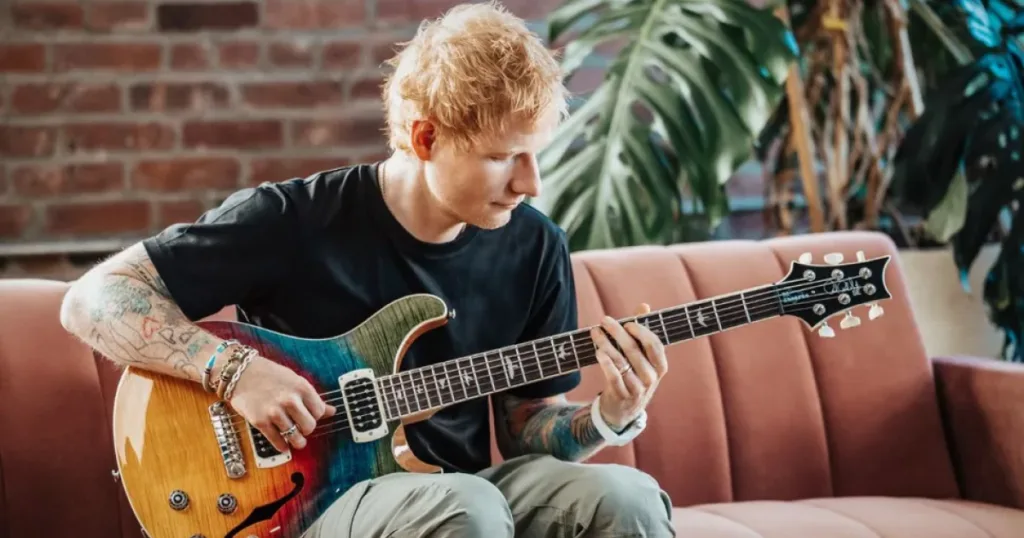 Ed Sheeran ganha nova PRS barítona com piezo, visual exclusivo e foco em versatilidade
