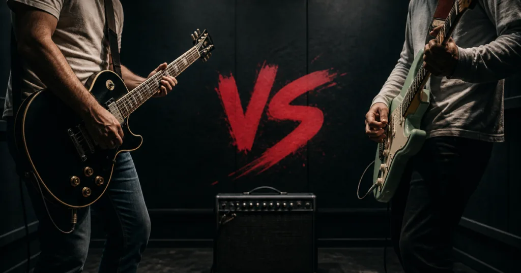 Guitar Pool Brasil avança com duelo entre Theo QZ e Filipe Venâncio e reforça critérios além da técnica instrumental.