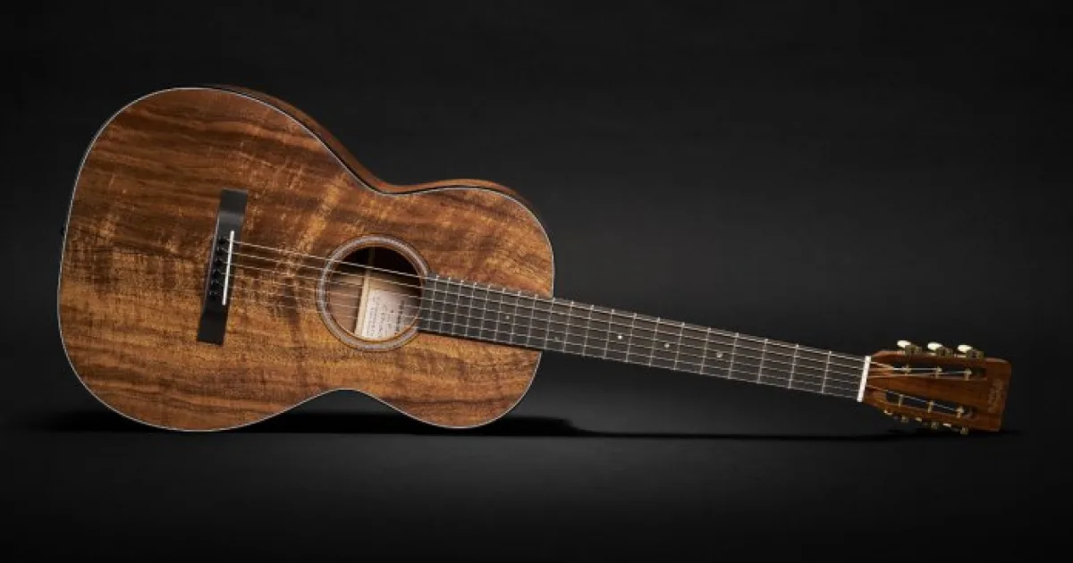 Dos anos 1920 para 2026: Martin celebra seu legado com novo Custom Shop em koa flamejado
