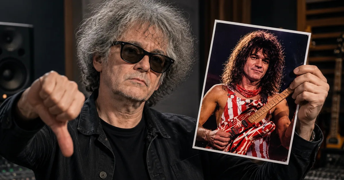 Guitarrista do Jesus and Mary Chain detona Eddie Van Halen: “um dos piores guitarristas do mundo”