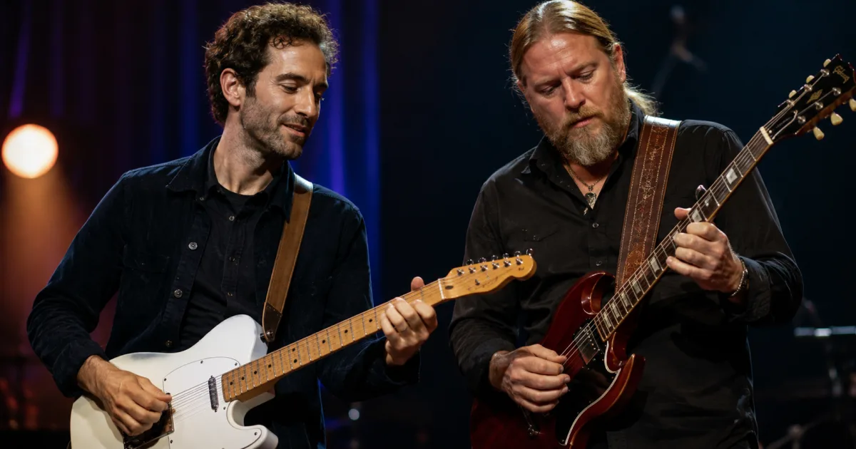Julian Lage relembra jam com Derek Trucks: “Cheguei, liguei a guitarra e acabou”