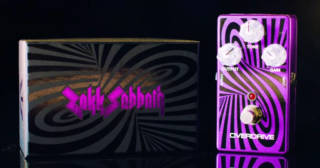 MXR lança edição limitada do pedal Zakk Sabbath Overdrive inspirado na banda tributo de Zakk Wylde Zakk Wylde ganha nova edição limitada de seu overdrive da MXR, agora com visual exclusivo inspirado em seu projeto dedicado ao Black Sabbath.