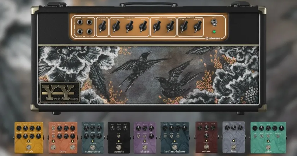 Desenvolvido em parceria com a Mixwave, o software reúne amplificador, efeitos e recursos inspirados no setup utilizado pela guitarrista do Covet.