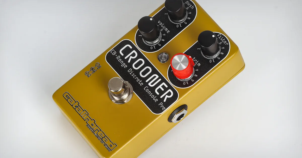 Novo pedal da Catalinbread traz o timbre vintage de estúdio do RCA BA-31 para o pedalboard