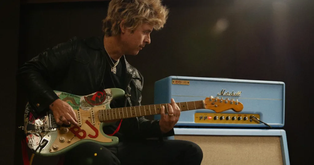 Billie Joe revela como nasceu o timbre de Dookie e mostra como o Marshall signature recria aquele som