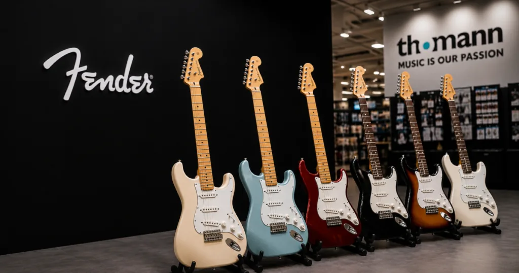 Fender processa Thomann e amplia disputa judicial sobre guitarras inspiradas na Stratocaster Fabricante responde à ação movida pela varejista alemã e amplia a disputa sobre o formato da Stratocaster na Europa.