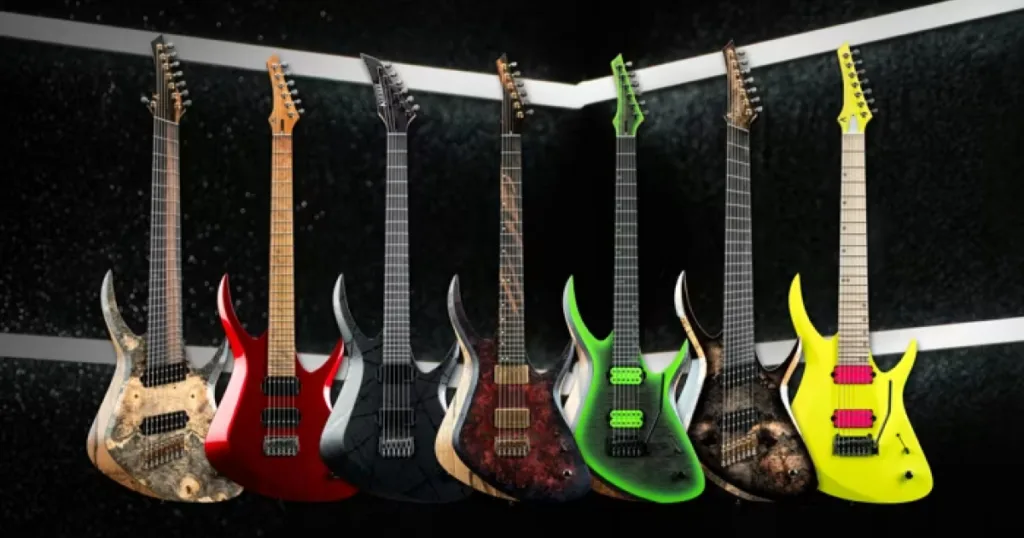 Antares: Kiesel apresenta nova guitarra com visual agressivo, até 8 cordas e 27 trastes