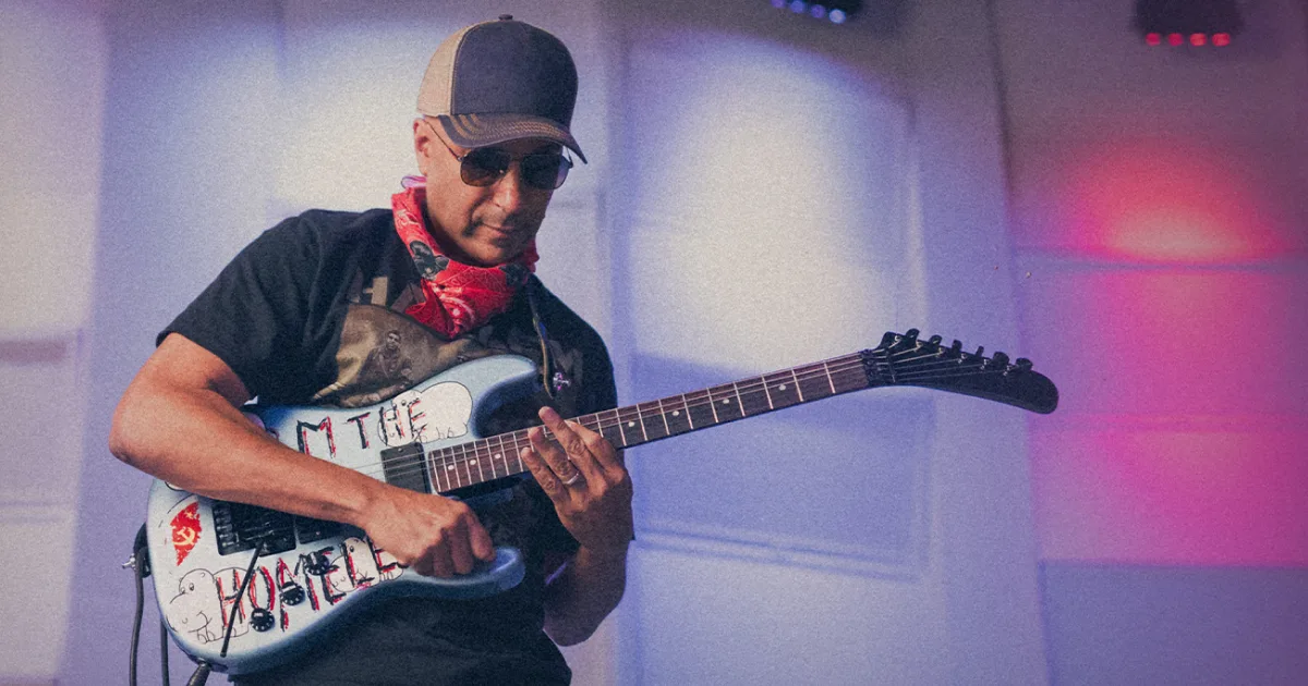 EMG lança captadores signature de Tom Morello inspirados na “Arm the Homeless”
