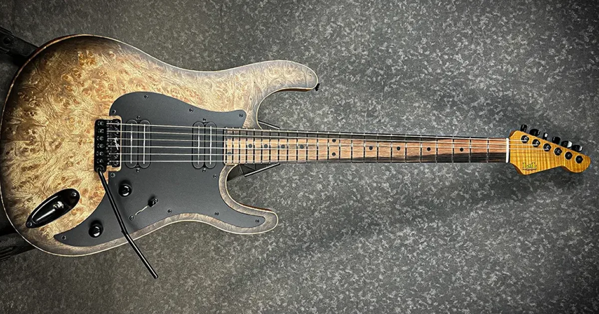 LsL reformula guitarra Stratocaster após ação da Fender e apresenta nova Saticoy 24