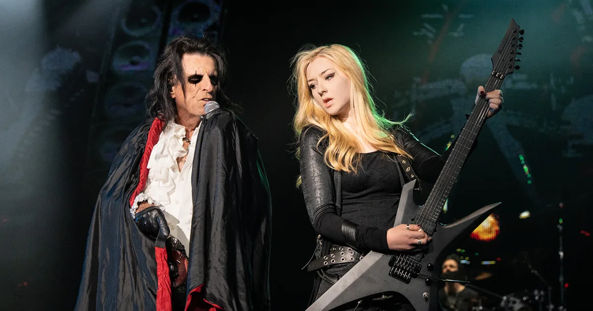 “Ela toca como Gary Moore”: os elogios da banda de Alice Cooper à guitarrista Anna Cara