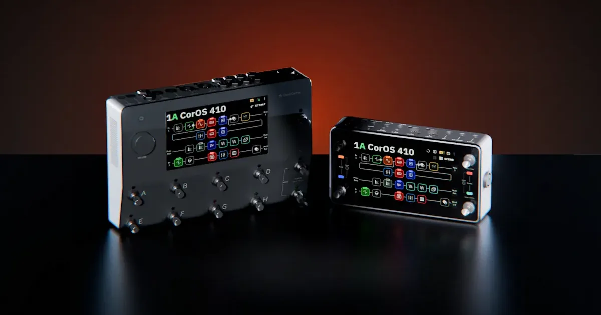 Agora a Quad Cortex roda plugins de John Mayer, Petrucci, Misha e mais no update CorOS 4.1.0
