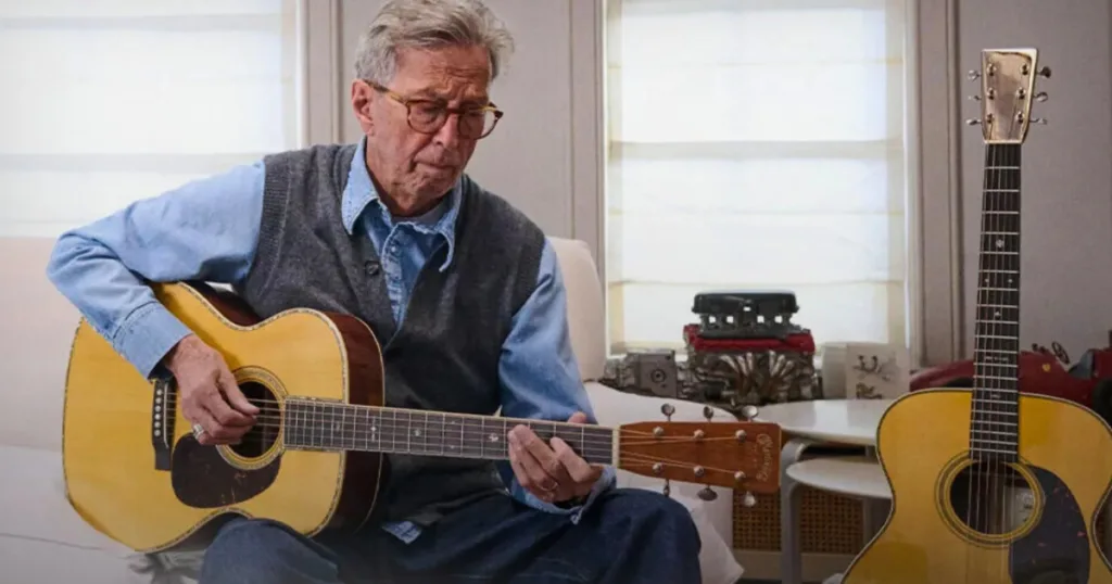 Eric Clapton revela por que sempre começa a compor no violão Por que Eric Clapton prefere compor no violão? A lenda explica