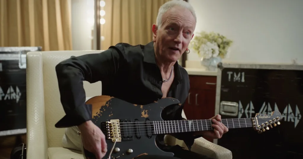 Jackson recria a guitarra de Phil Collen com sustain infinito e acabamento envelhecido