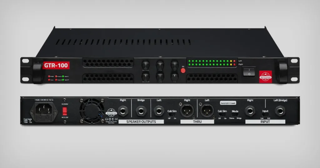 Avantone Pro lança amplificador de potência para quem usa modeladores de guitarra Novo power amp de 1U entrega até 245 watts, operação estéreo e Cab Sim analógico para quem usa modeladores e pedaleiras.