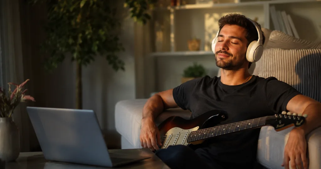 De jazz e surf music ao indie e metal sinfônico, quatro lançamentos recentes mostram diferentes maneiras de pensar a guitarra.