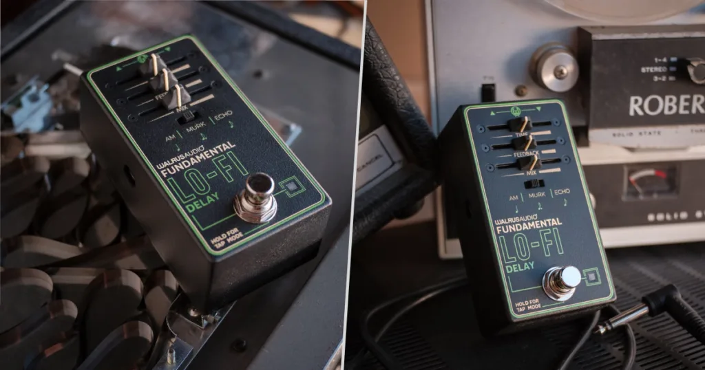 Walrus Audio leva a imperfeição para o centro do efeito com um delay compacto voltado à criação de texturas lo-fi.
