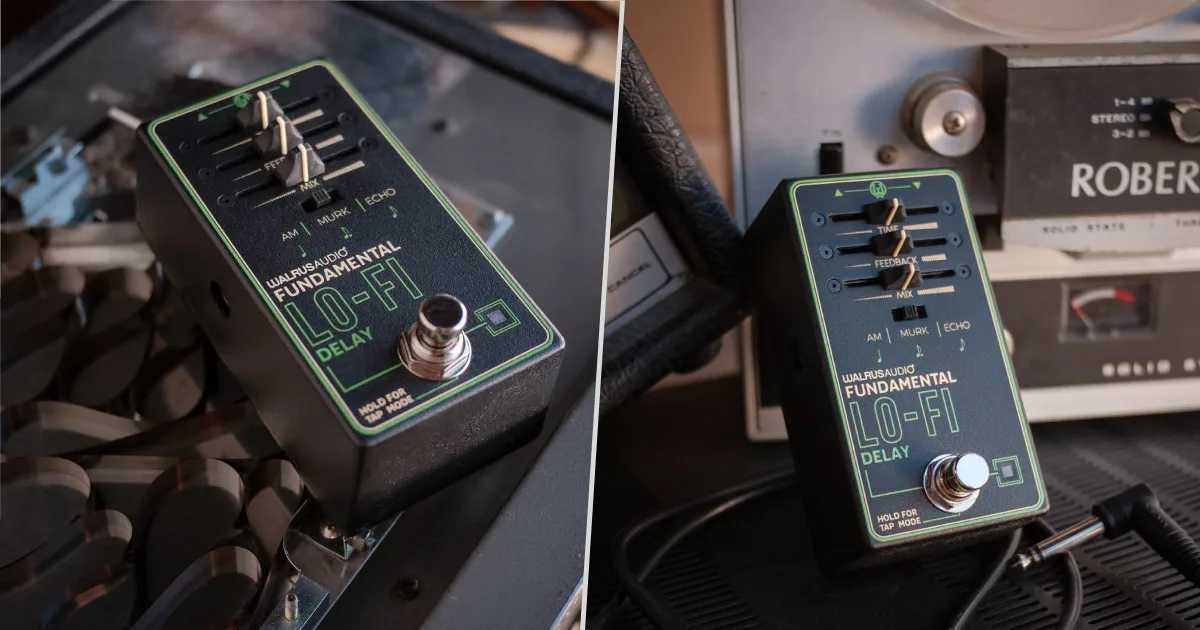 Walrus Audio lança pedal de delay que transforma imperfeições em textura lo-fi
