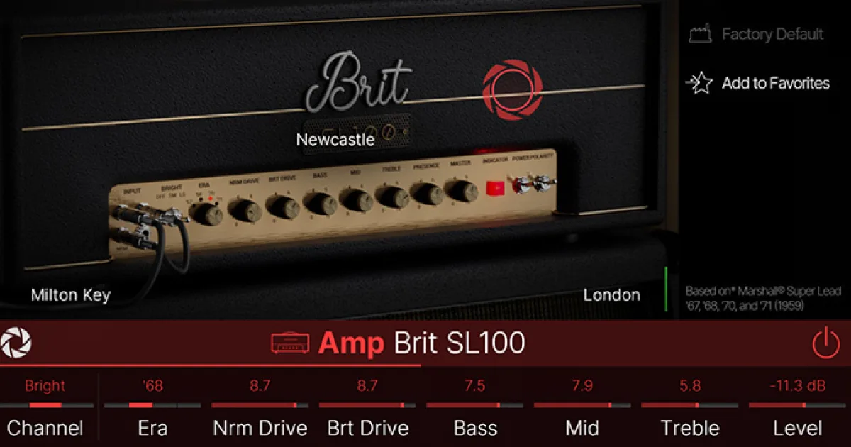 Line 6 lança atualização gratuita do Helix Stadium com separação de stems, Brit SL100 e seis efeitos