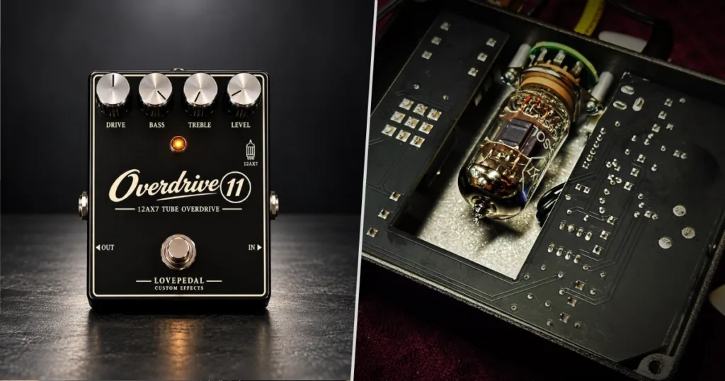 Lovepedal lança pedal Overdrive 11 com circuito 12AX7 e preço promocional de pré-venda Um overdrive que responde à palhetada: conheça o novo Lovepedal OD11